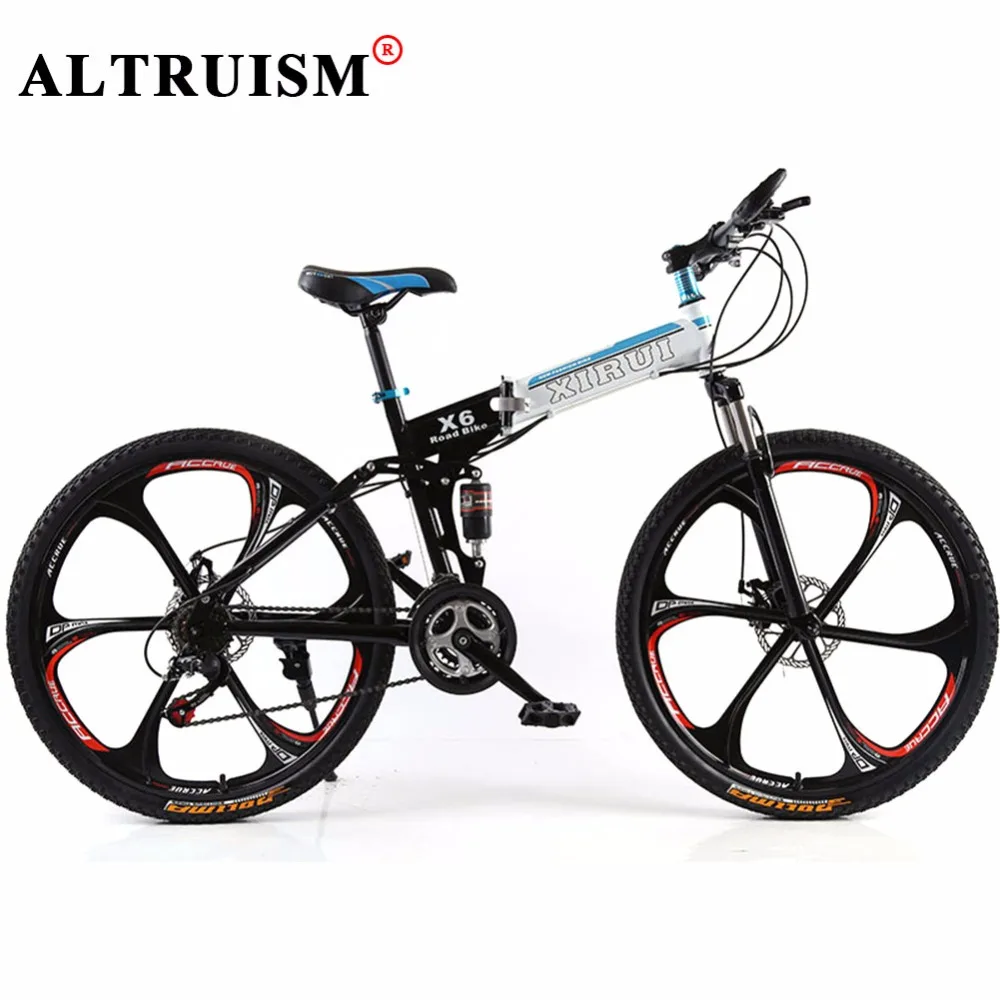 Altruism X6 Mountain bike 21 speed Men folding 26 inch Bicycles Full