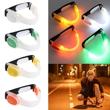 1 шт. светоотражающий ремень безопасности нарукавник для ночного велоспорта светодиодный нарукавный светильник Лидер продаж