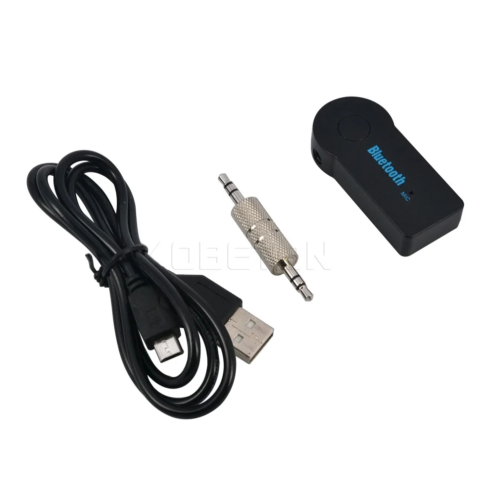 Автомобильный Bluetooth аудио ресивер kebidu адаптер 3 5 мм AUX потоковое видео комплект A2DP