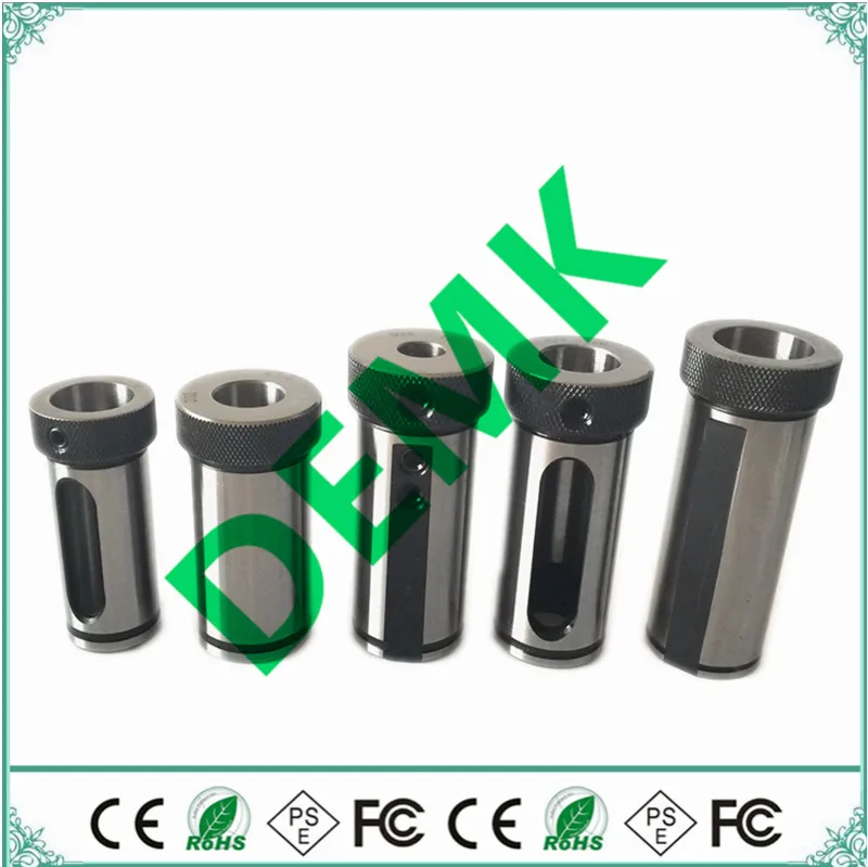 Baratos D20 D25 D32 D40 6mm 32mm juegos de cuchillos de torno mecánico mangas guía mangas sísmicas herramientas de torneado herramienta auxiliar caña cónica