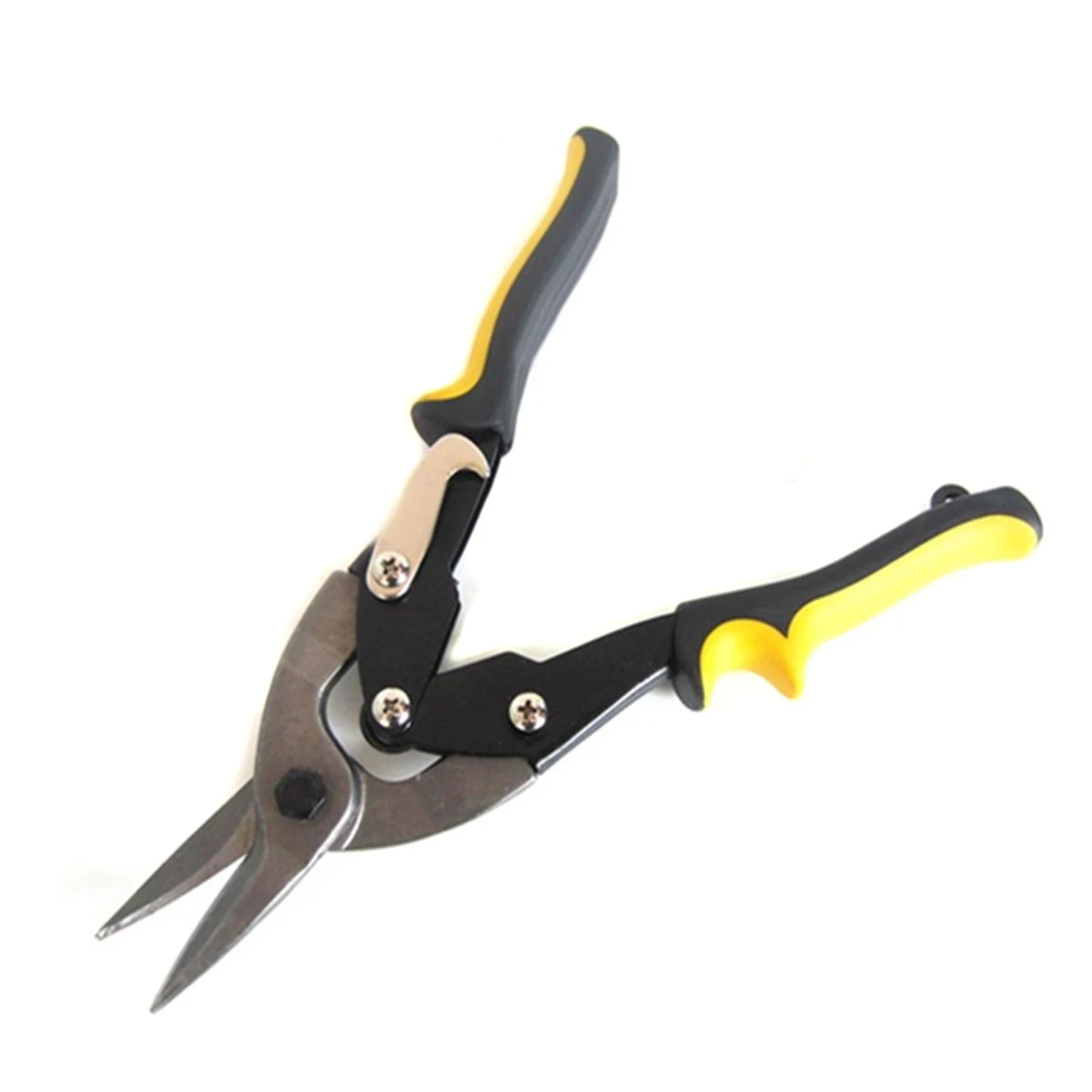 1 x 25*5.5cm Cutting Scissors Straight Aviation Tin Snip Sheet Metal Shear Pliers