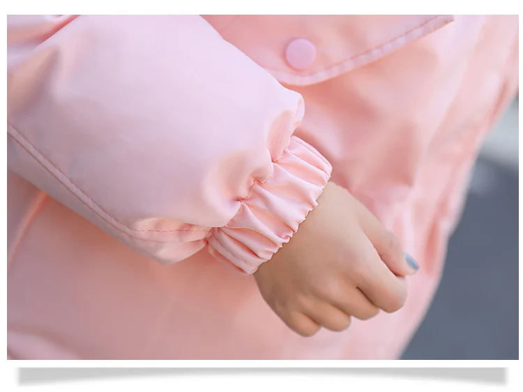 White Parkas Women Hooded Pink Thick Winter Jacket Women Zipper Women Winter Coat Parka With Big Fur Collar Pocket 2018 CH608 (11)