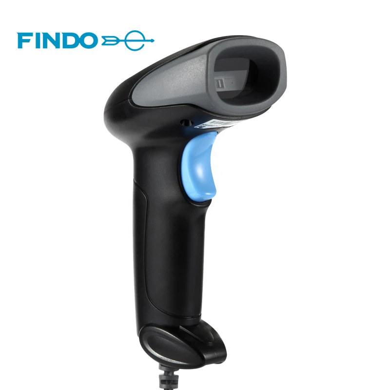 

FINDO Handheld 1D T1 wired usb Barcode Scanner 600 times/second CCD USB Automatic Bar Code Reader For warehouse POS supermarket