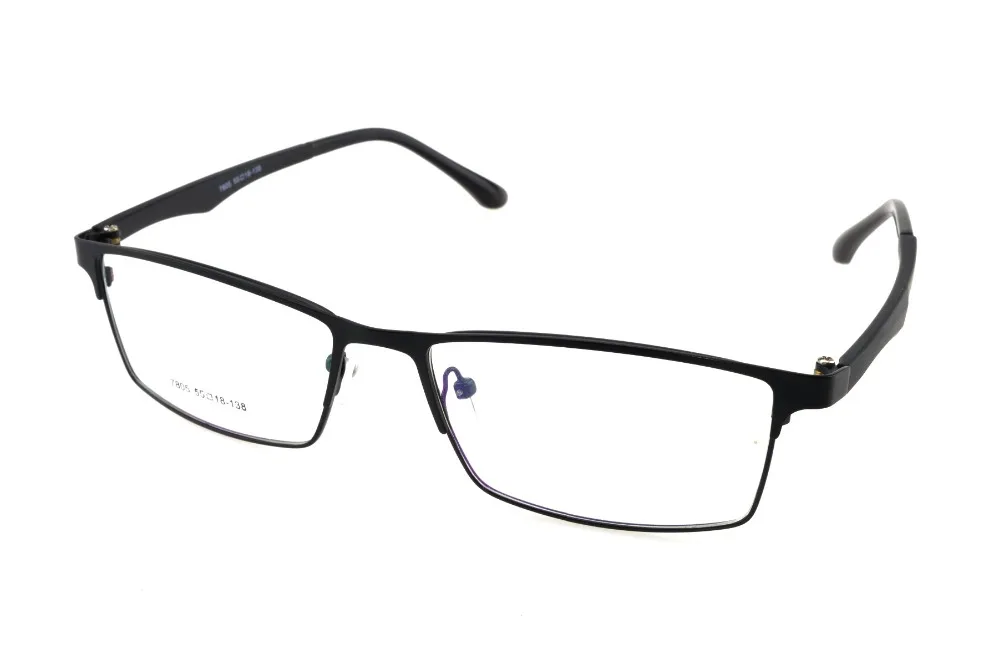 Мужские очки Gafas оправа из сплава полная оптические изготовленные на заказ для