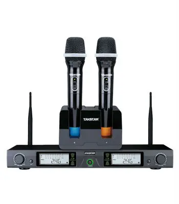 Лидер продаж Takstar dg-k80 2.4 г Цифровой Беспроводной Микрофоны для Запись КТВ на для выступления компьютер EMS/DHL
