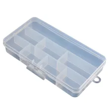 Пластиковые контейнер для рыболовных приманок приманки крюк снасти Коробка для хранения Контейнер красивый внешний вид несъемный#4D24