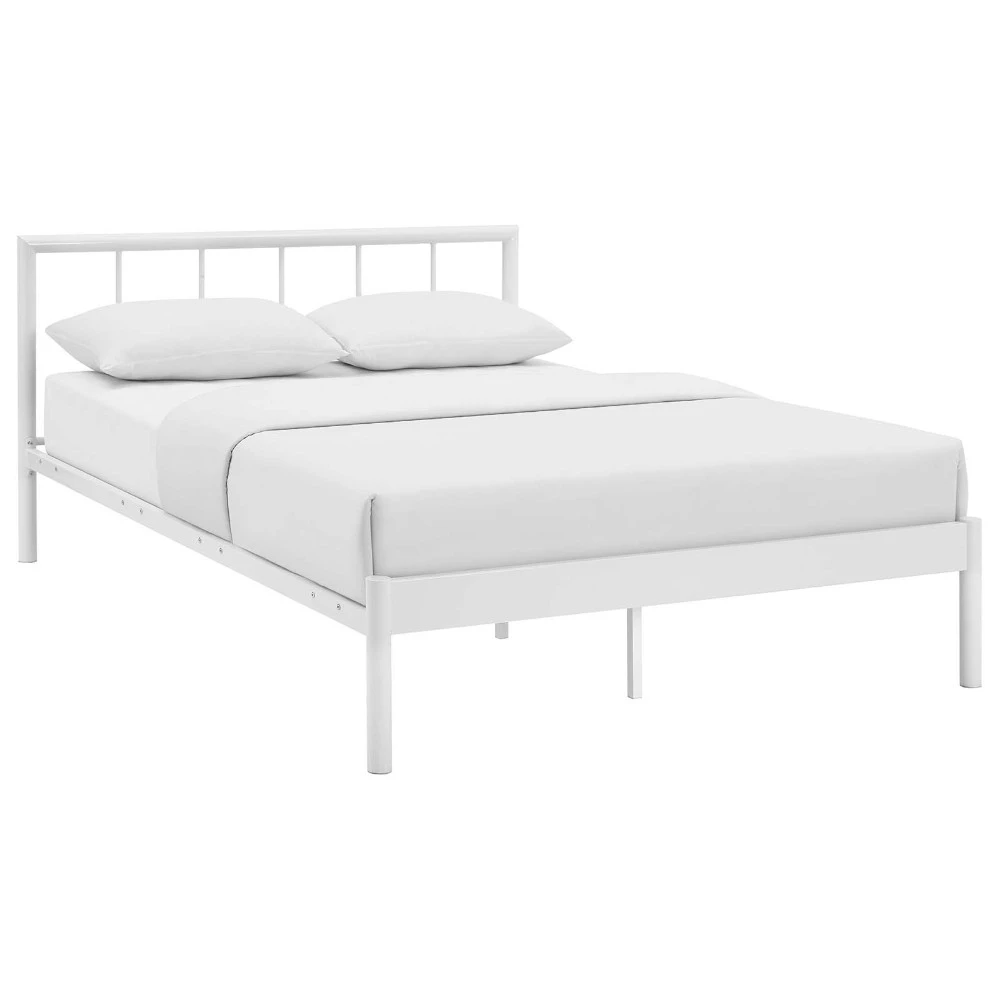 Gwen Full Bed Frame, MOD-5544-WHI-SET