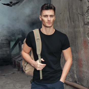 

Military Army Green T-shirt Men Mens Solid White T Shirts Fashion 2019 Summer Tops T-shirt For Men Camisetas Hombre Tee.BB02