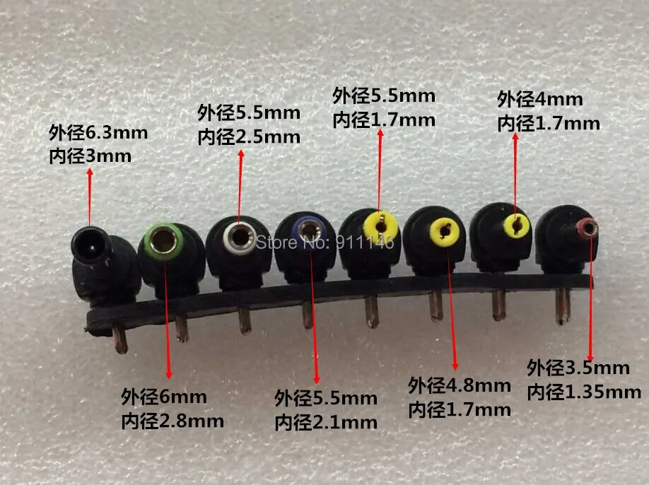 Flashcolor 110-220v AC в DC 12 V/15 V/16 V/18 V/19 V/20 V/24 V Адаптер зарядного устройства для ноутбука 96W Универсальное зарядное устройство для ноутбука