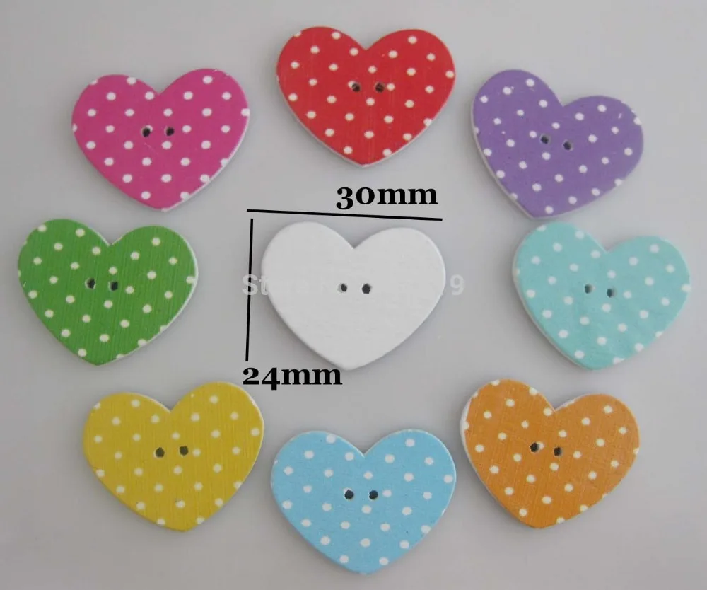 Assorted Love Buttons