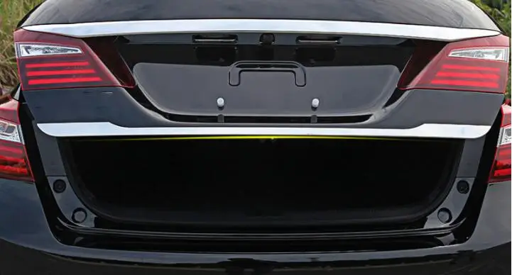 

Chrome Rear Trunk Styling Door Cover Molding Garnish Tail Gate Cover Trim Strip For Honda Accord Sedan 2014 - 2016 2017 9th