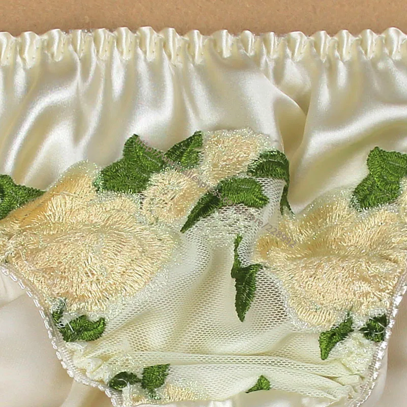 Женские трусы из натурального шелка 100% тутового с низкой талией M/L/XL Бесплатная