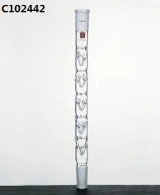 

C102442 synthware, Column, Distilling,Vigreux, Indentation Length: 200mm, Upper Joint: 24/40, Lower Joint: 24/40