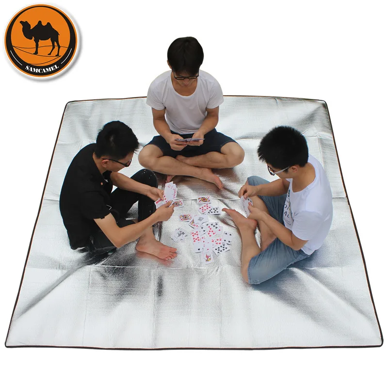 200*150cm,200*200cm double sided aluminum film dampproof pad, aluminum