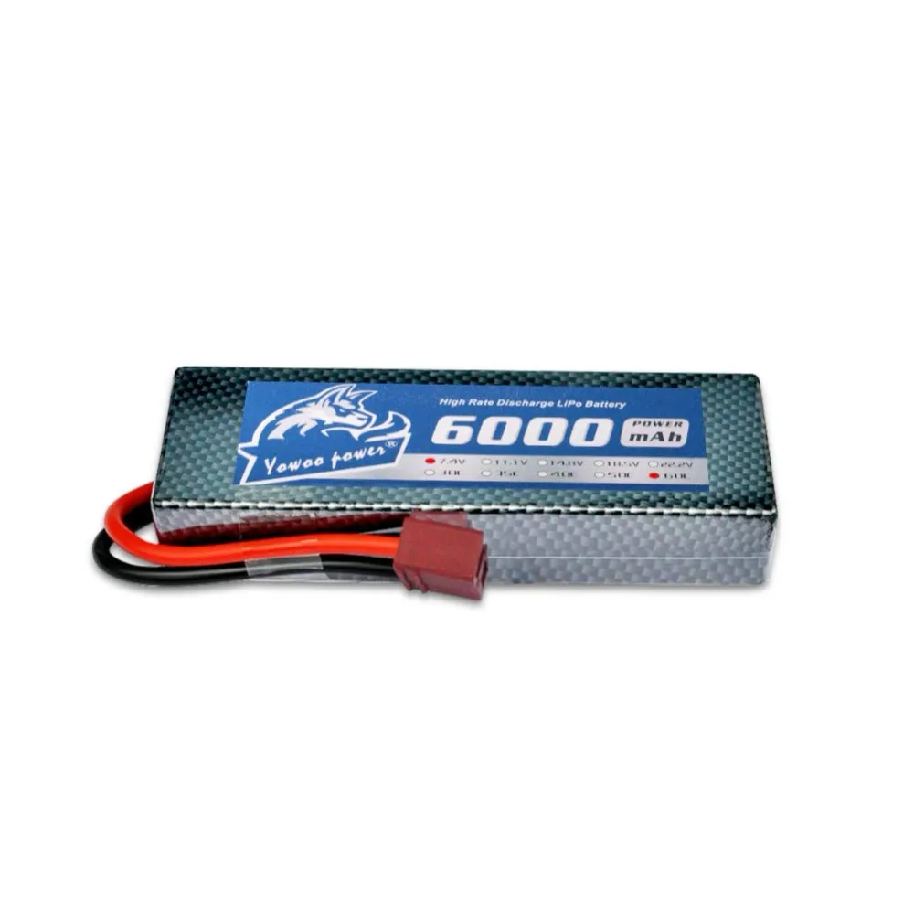 RC Lipo 2S 7,4 V 3S 11,1 V 4S 14,8 V 6S 22,2 V аккумулятор 3000mah 3600mah 4200mAh 5200mah 6000mah 7000mah T XT60 35C-60C для радиоуправляемого автомобиля