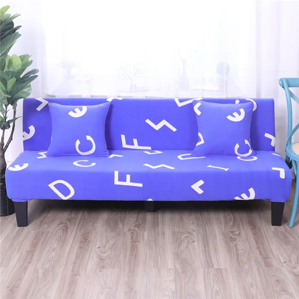 Nordic Style Modern Simple Striped Print Sofa Bed Cover Big Elastic Sofa cover Towel Sofa Bed Home Decor - Color: 02