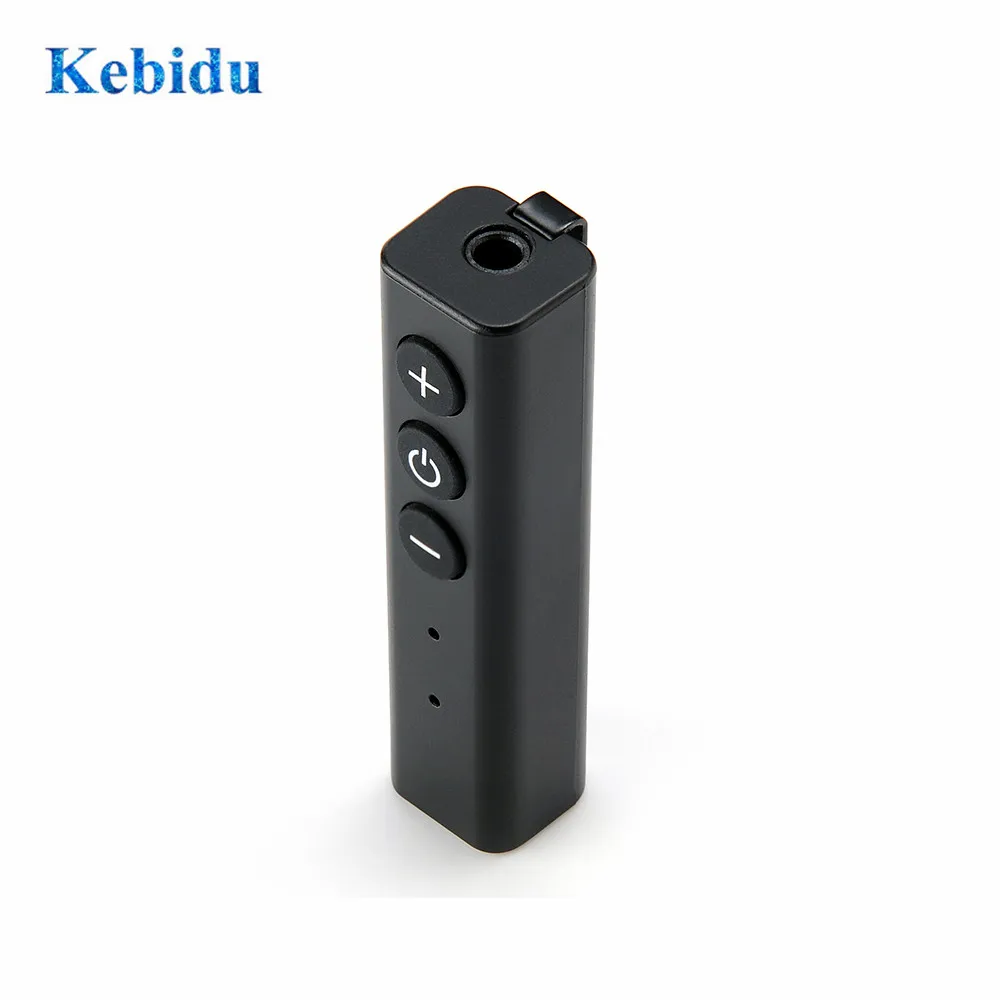 Беспроводной Bluetooth приемник KEBIDU 3 5 мм вспомогательный вход В 1 А зажим для ручки
