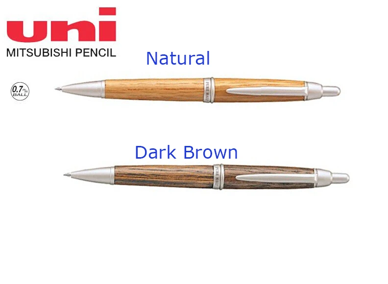 

Uni Pure Malt Ballpoint Pen 0.7mm Oak Wood 2 colors to choose from SS-1015 Japan stationery Free Shipping