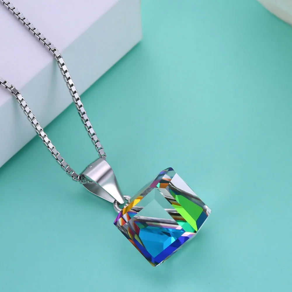 Модные ювелирные изделия Лучшее качество 100% 925 серебро Кристалл от Swarovski