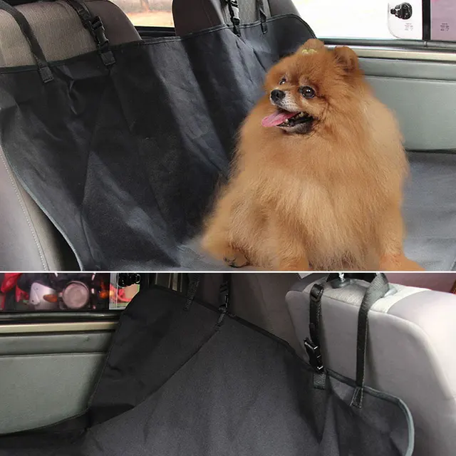 Car Rear Backseat Mat Pet Dog Cat Pad Mat Dust Travel Hammock Protector Black for Universal Car Car Accessoires Waterproof