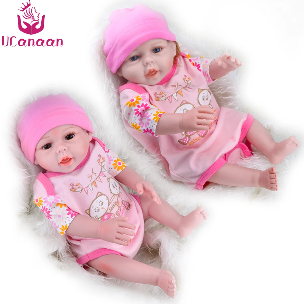 

52cm Silicone Reborn Baby Doll kids Playmate Gift For Girls 18 Inch Baby Alive Soft Toys For Bouquets Doll Bebe Full Vinyl