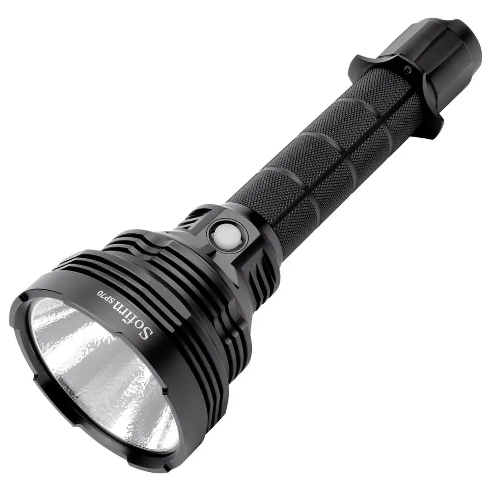 Sofirn SP70 светодиодный Мощный фонарик 26650 18650 тактический Cree XHP 70.2 лм IP68 ATR Маяк 8