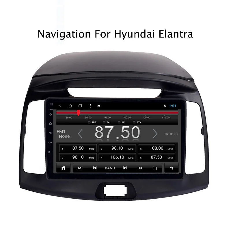 Flash Deal NAVITOPIA 9inch 2G RAM 32G ROM Android 8.1 Car DVD Multimedia GPS Navigation for Hyundai Elantra 2011 2012 2013 2014 2015 2016 1
