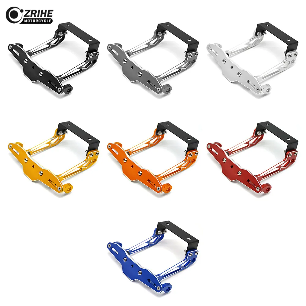 

Universal Rear license plate holder MotorcycleAluminum For honda cb 600 cb190r hornet PCX125 PCX150 yamaha r1 xj6 xadv fz6
