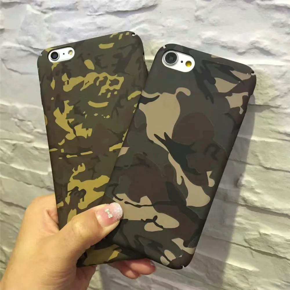 Relief Luxury Military Camouflage Pattern Back Phone Cases Covers For iPhone XR XS MAX 5s 6s 7 8 Plus Protective Coque Fundas |