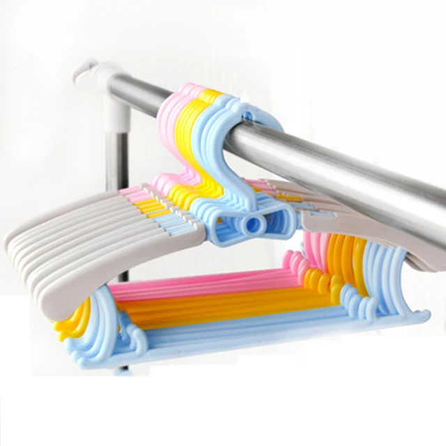 Adjule Folding Clothes Hanger Baby Storage Housekeeper Adjule Folding Clothes Hanger Baby Storage Housekeeper Organizadores Foldable Kids Babies Drying Rack Ddix07