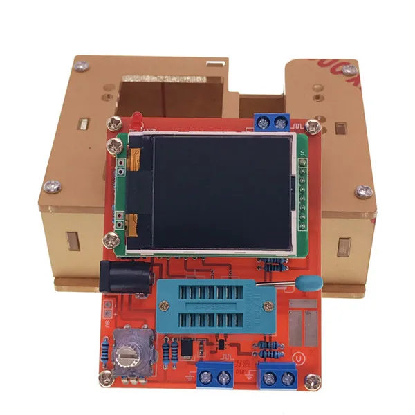 TFT GM328 Transistor Tester Diode LCR ESR meter PWM Square wave