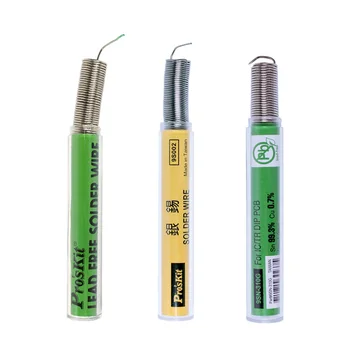 

Pro'sKit Lead-Free Soldering Solder Wire Tin Pen 1.0mm 0.8mm Solder Tube Dispenser Free Cleaning Welding Repair Of Tin Wire