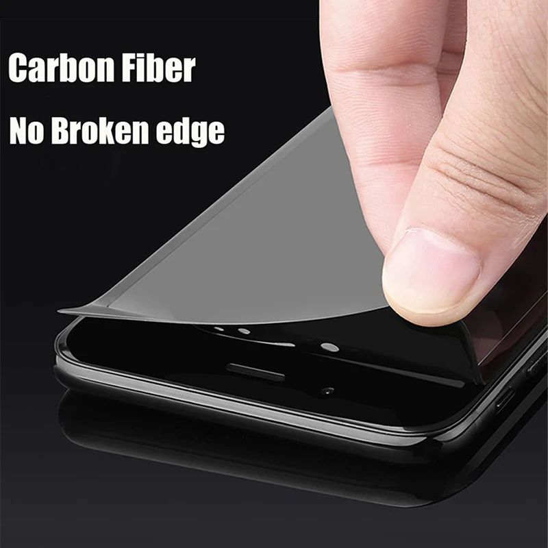 MOUSEMI закаленное стекло для iPhone 7 Защита экрана Мягкий край 8 Plus 3D полное