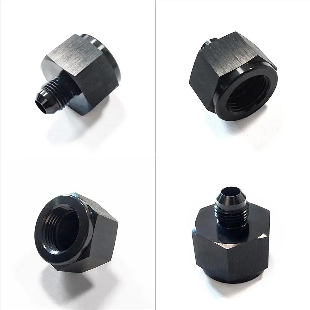 Punisher Female AN10 To Male AN6 Flare Reducer Hose Fitting Adapter Black Tuercas Para Honda Civic Eg | Автомобили и мотоциклы