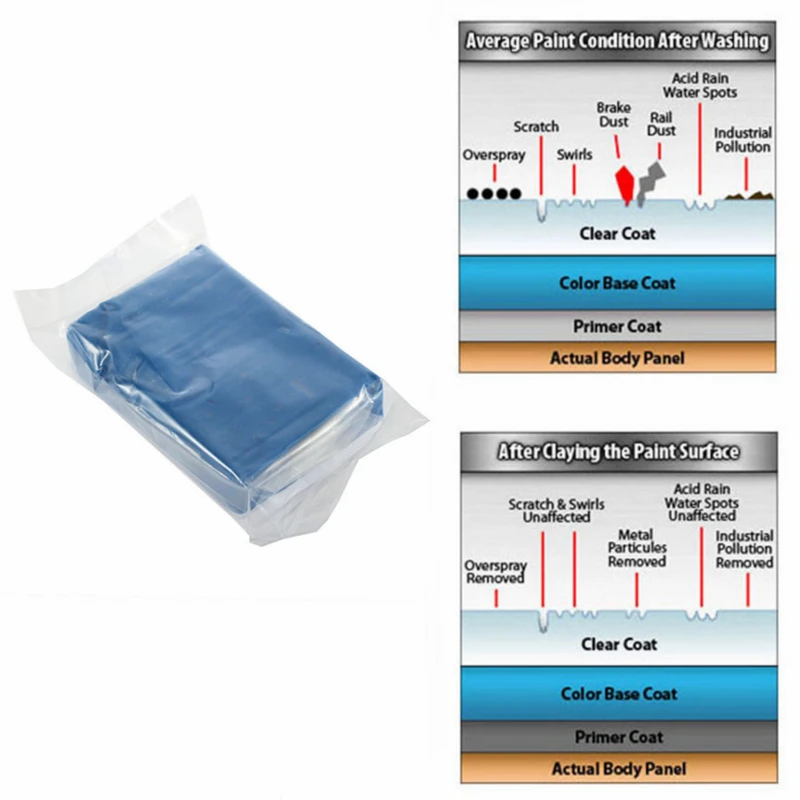 Автоуход 1 шт. Волшебный Автомобиль Грузовик чистая глина бар автохимия очиститель автомобиля синий 100 г