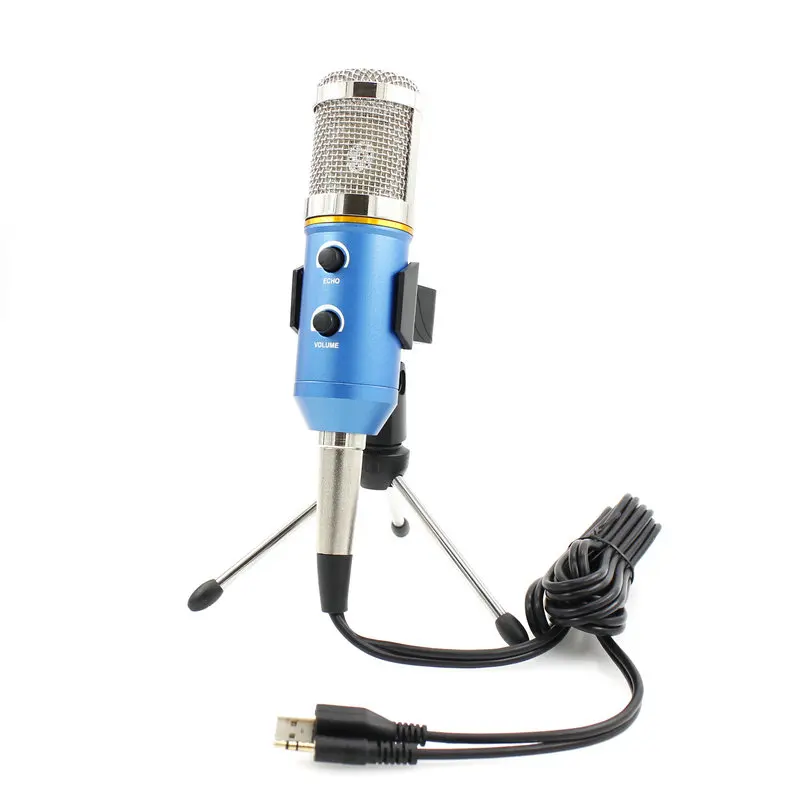 Продажа MK F200FL конденсаторный микрофон Professional проводной системы Desktop новый USB микрофоны для компьютера караоке видео запись