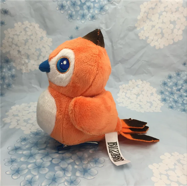 15cm WOW Pepe bird plush toy game World Hearthstone pillow stuffed doll orange birds children kids gift