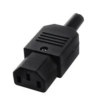 

IEC C13 Female Inline Rewirable Power Plug Socket AC 250V 10A