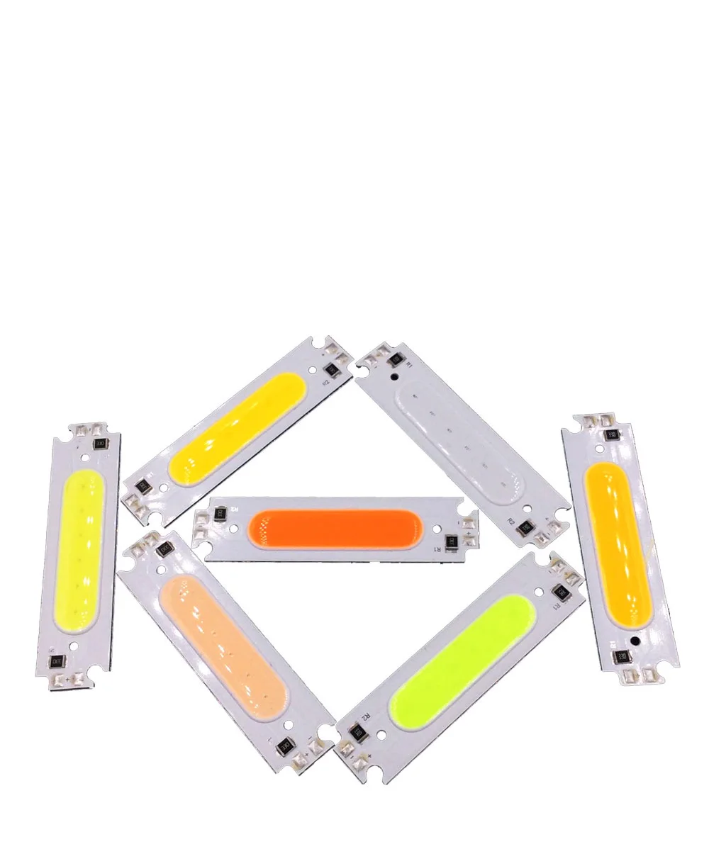 6015mm COB LED Light Bulb 12V 2W LED Diode Lighting Chip Red Blue Pink Green Yellow White Color for DIY Car Lamp Bulbs (2)