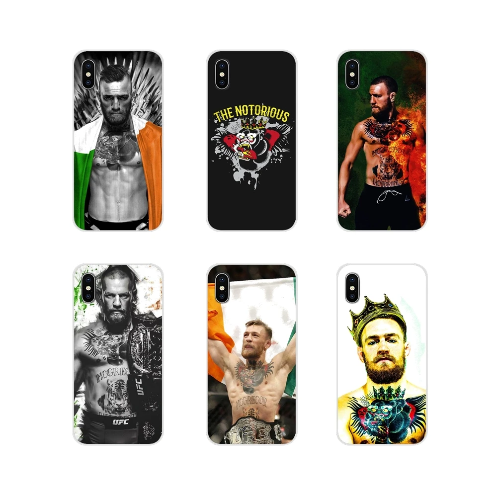 Accessories Phone Cases Covers For Xiaomi Mi4 Mi5 Mi5S Mi6 Mi A1 A2 5X 6X 8 9 Lite SE Pro Max Mix 2 3 2S Conor mcgregor | Мобильные
