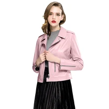 Роскошная натуральная овечья кожа замша деловой Наряд Костюмы Куртка пальто весна осень Женская короткая верхняя одежда LF6012