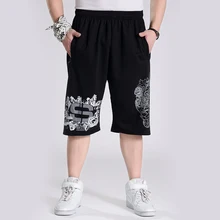 Большие размеры мужские летние повседневные шорты спортивная свободные шорты мужские хлопковые шорты с эластичной талией Размер 6XL