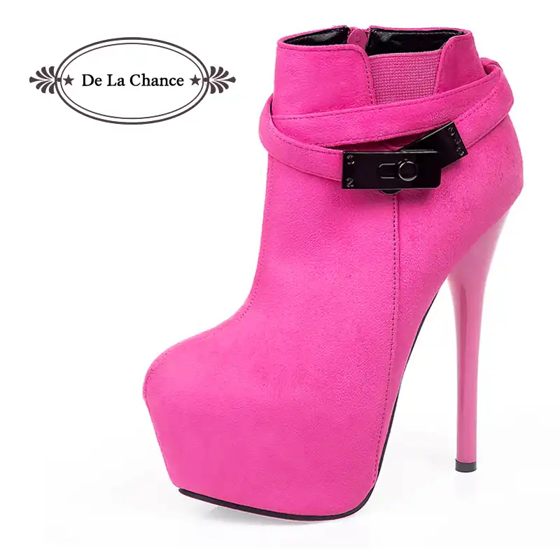 red bottom ankle booties