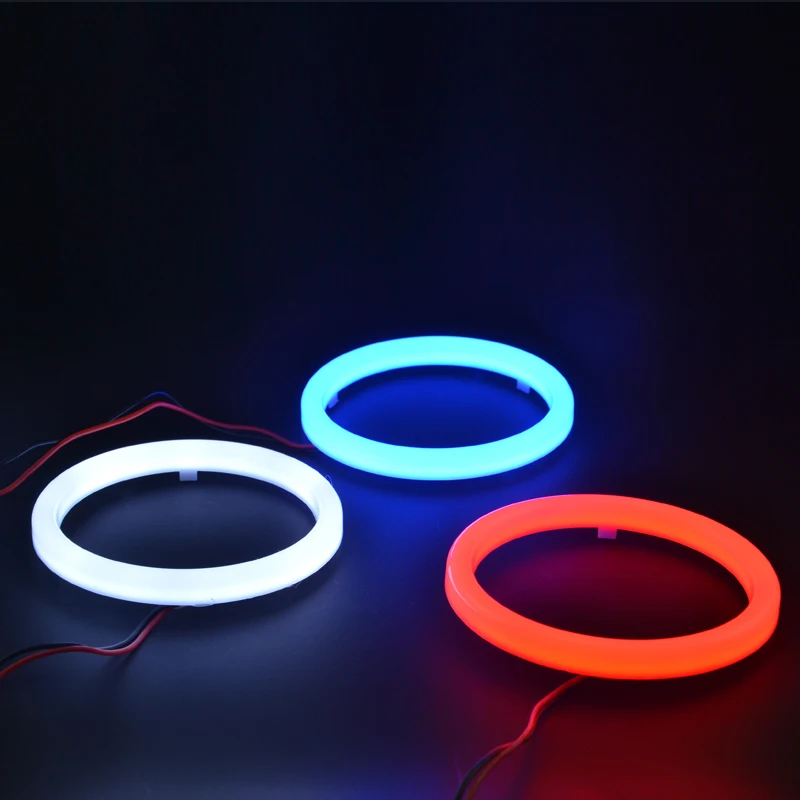 Aozoom автомобильные ангельские глазки Светодиодные Автомобильные Halo Ring