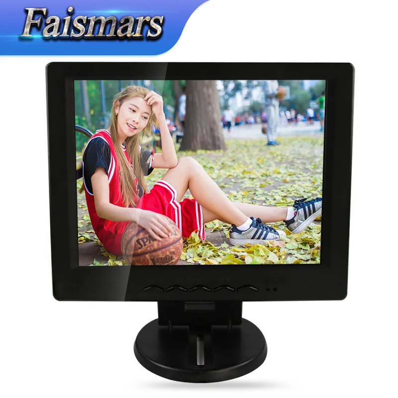 12 inch LCD Touch Screen POS Monitor With HDMI Interface / Balck