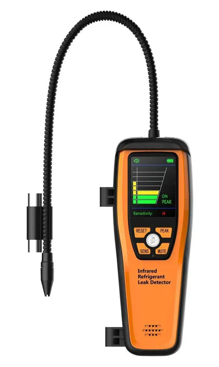  ILD-200 Advanced Refrigerant Leak Detector Halogen Leakage High Sensitivity Portable Case 10 Years'