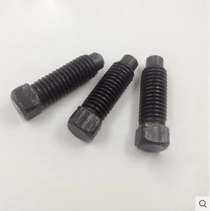 

20pcs M6 carbon steel tool holder screws square head long cylindrical end set screw screws bolt bolts 10mm-25mm length