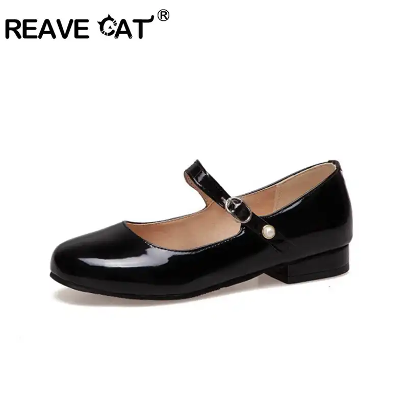 REAVE CAT Ladies Flat Ballerina Shoes 