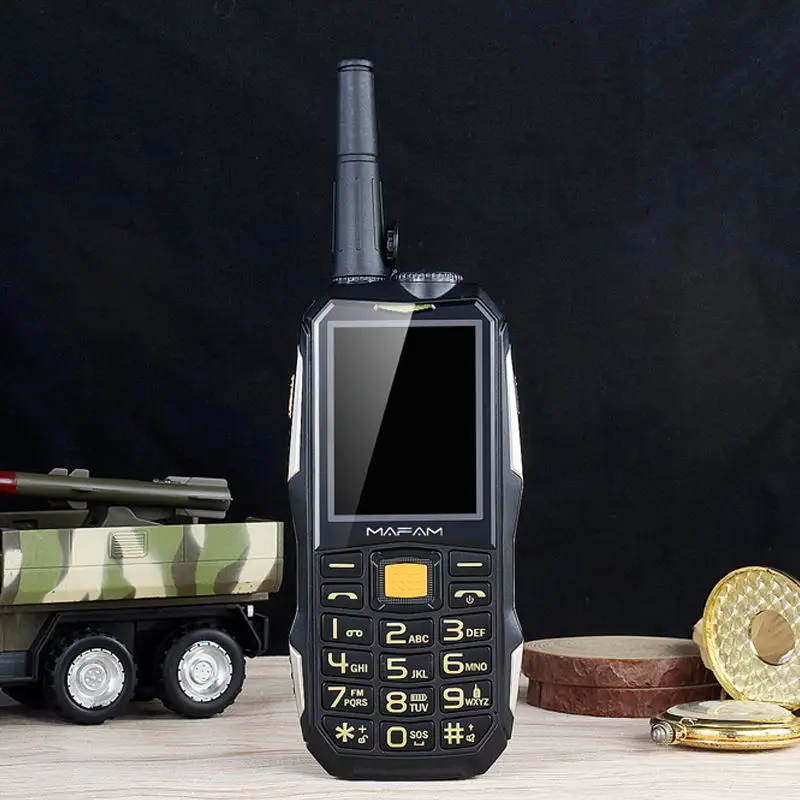 Сверхдолгий режим ожидания большой характер военной промышленности Sanfang мобильный телефон для пожилых людей - Цвет: black