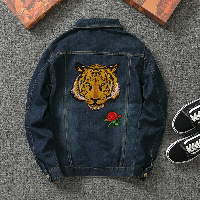tiger jean jacket